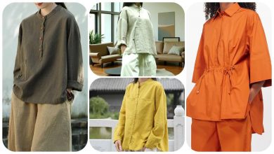 تصویر از 10 مدل پیراهن کژوال با پارچه لینن