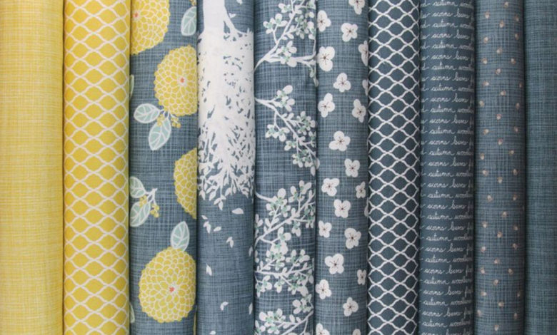 پارچه های نخی گلدار