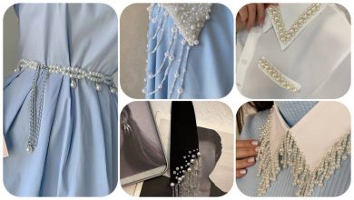 تصویر از مروارید دوزی تزیینی زیبا و چشمگیر