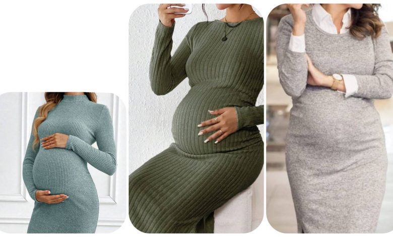 پارچه-تریکو-برای-لباس-بارداری