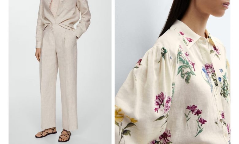 پیشنهادهای برند مانگو با پارچه لینن