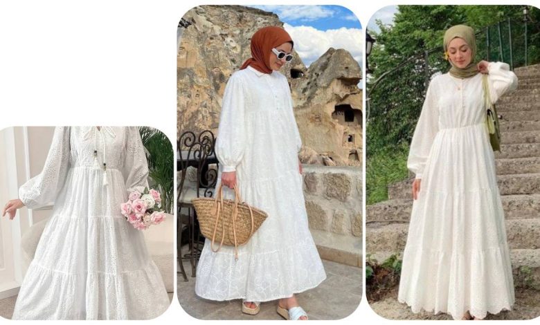 ۸-استایل-خیابانی-با-پارچه-پوپلین-سفید