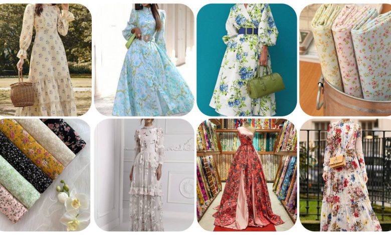 بهترین-پارچه-ها-برای-پیراهن-های-مجلسی-گلدار