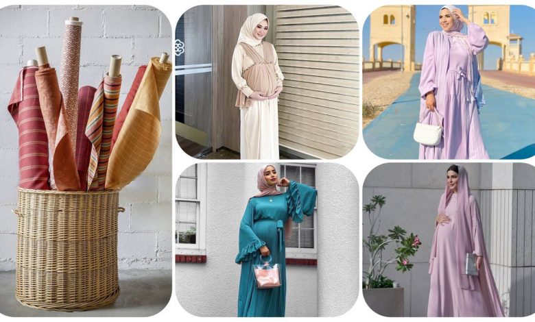 بهترین-پارچه-ها-و-مدل-های-پیراهن-بارداری