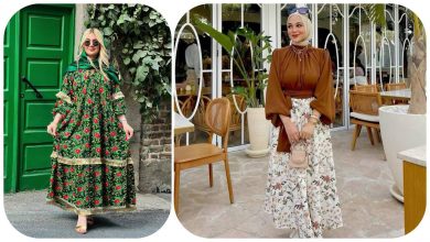 تصویر از ۱۰ استایل خیابانی با پارچه نخی گلدار