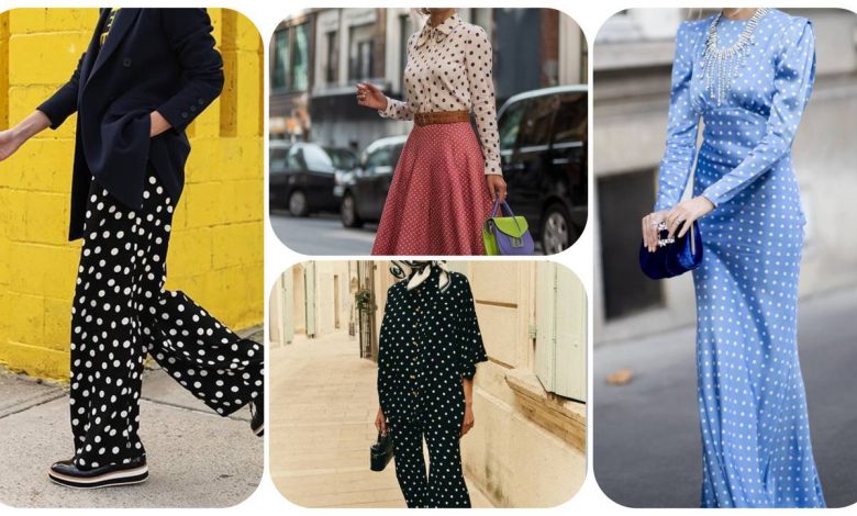 7-استایل-خیابانی-با-پارچه-نخی-خالدار