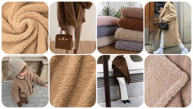 تصویر از پارچه تدی و انواع استایل زمستانی ترندی