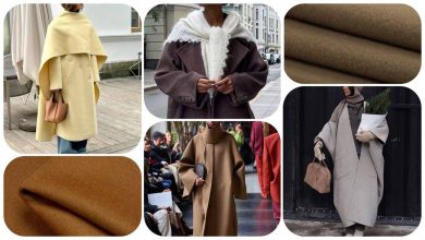 تصویر از پارچه توییت (کشمیر) و استایل های کلاسیک زمستانی