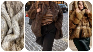 تصویر از پیشنهاد هایی با پارچه خز برای پلاس سایزها