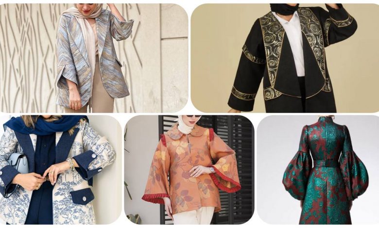 معرفی-20-مدل-آستین-مانتو-ژاکارد-مجلسی