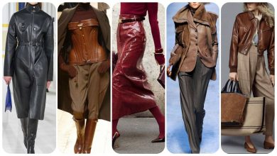 تصویر از پارچه چرم و جدید ترین ترندهای 2021