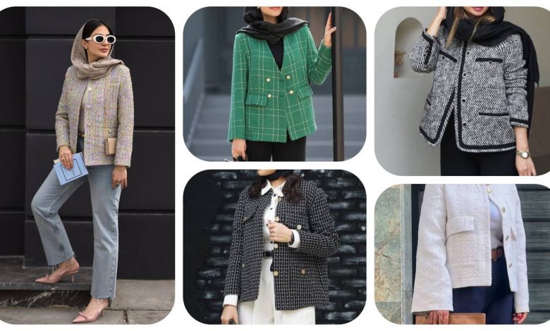 پارچه شنل بافت و 6 ایده دوخت لباس پاییزه