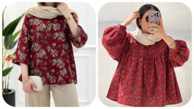 تصویر از پارچه نخی گلدار و شومیزهای جذاب تابستانه