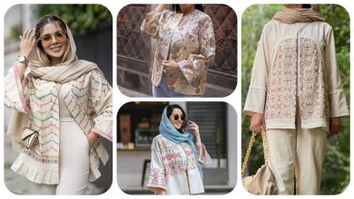 تصویر از پارچه لینن سوزن دوزی و 5 پارچه مناسب برای ترکیب با آن
