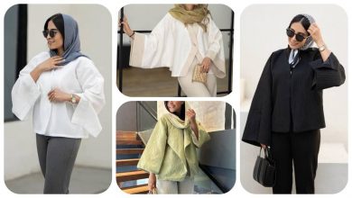 تصویر از پارچه ژاکارد ساده و بهترین استایل های بهار 1402