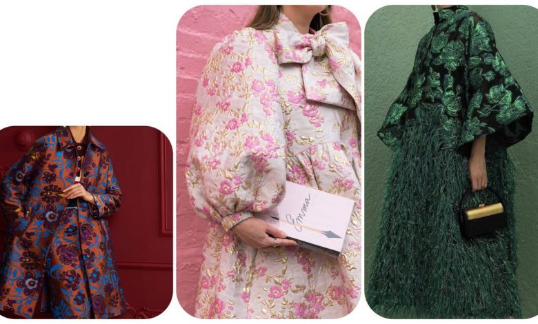 پارچه-ژاکارد-گلدار-و-استایل-های-زیبا-و-خاص