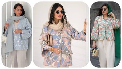 تصویر از پارچه ژاکارد و ترندی ترین لباس های دخترانه