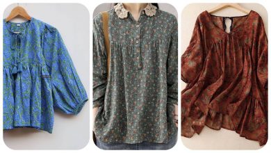 تصویر از پارچه نخی گلدار و استایل های ترندی بهار ۱۴۰۲