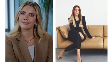 تصویر از استایل های جذاب ادا اجه (Eda Ece) با انواع پارچه مجلسی