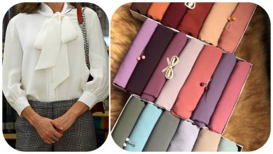 تصویر از پارچه کرپ حریر ساده را با این پارچه ها ترکیب کنید