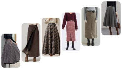 تصویر از 6 مدل دامن با پارچه پشمی برای استایل پاییزه