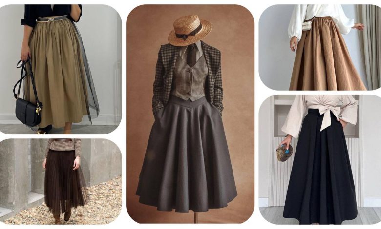 انواع-پارچه-دامنی-و-5-مدل-دامن-کاربردی-+-عکس