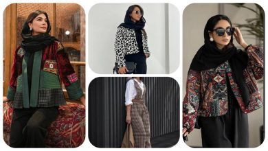 تصویر از چطور از پارچه های طرحدار در استایل پاییزه استفاده کنیم