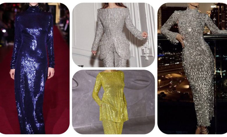 10-مدل-لباس-مجلسی-پولکی-برای-2023-+-30-مدل-لباس-شب