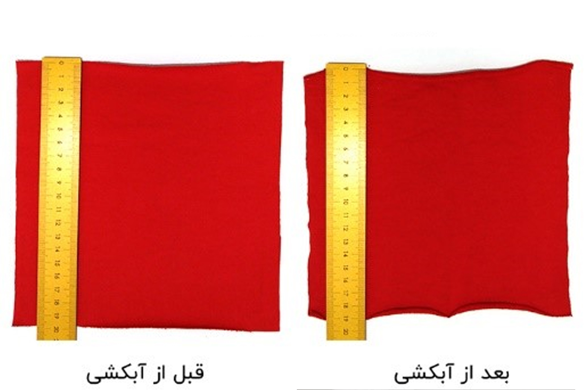 آبرفت، از معایب پارچه دورس است