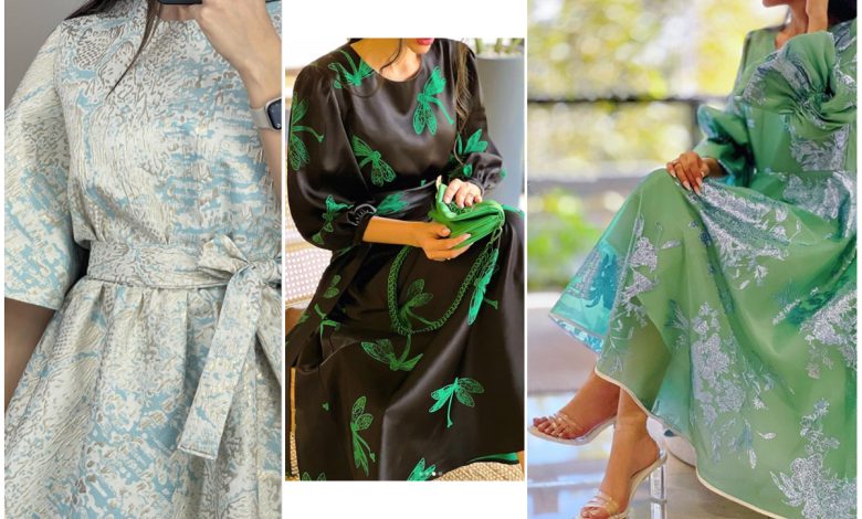 6 مدل لباس مجلسی جدید با پارچه ژاکارد مجلسی + عکس
