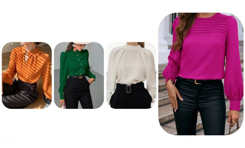 8-مدل-شومیز-زنانه-شیک-با-پارچه-کرپ-حریر-+-عکس