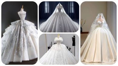 تصویر از ۱۵ مدل لباس عروس پرنسسی + آشنایی با پارچه لباس عروس