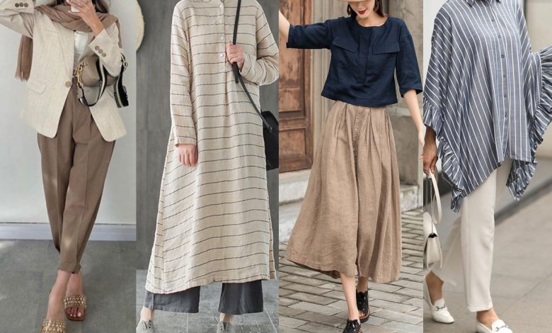 6-استایل-کژوال-با-پارچه-لینن-مانتویی-برای-نوروز-1403