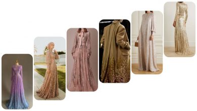 تصویر از 7 مدل لباس مجلسی با پارچه پولک دار + عکس