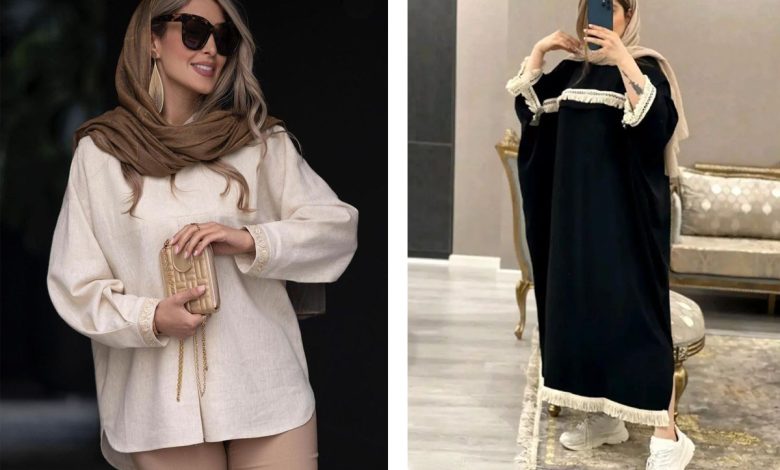 6-مدل-مانتو-نخی-جلو-بسته-برای-بهار-و-تابستان-+-عکس