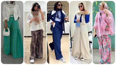 تصویر از 6 ایده استایل تابستانی متفاوت با شلوار گشاد + عکس