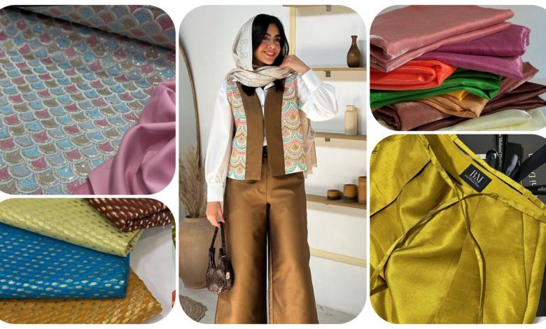 با-انواع-پارچه-تافته-و-تفاوت-آن-با-پارچه-ساتن-آمریکایی-آشنا-شوید