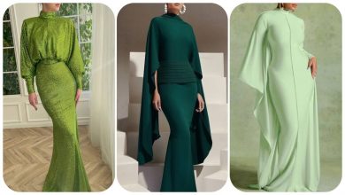 تصویر از 14 مدل لباس مجلسی سبز جذاب برای شما + عکس