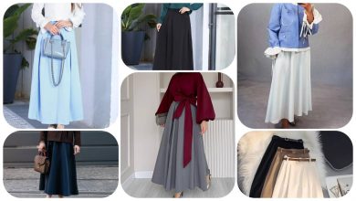 تصویر از دامن کرپ را با چه لباس هایی ست کنیم؟