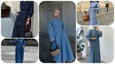 تصویر از 5 ایده دوخت پیراهن جین برای خانم های شیک پوش