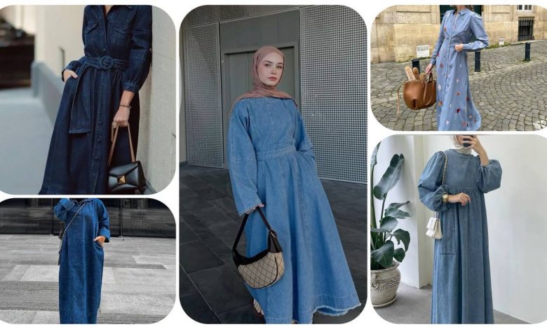 5-ایده-دوخت-پیراهن-جین-برای-خانم-های-شیک-پوش