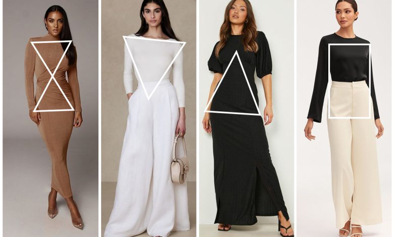 فرم بدن خود را بشناسید و بر اساس آن لباس بپوشید