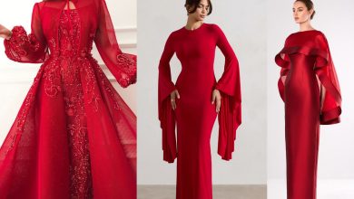 تصویر از 16 مدل لباس مجلسی قرمز برای خانم های جذاب + عکس