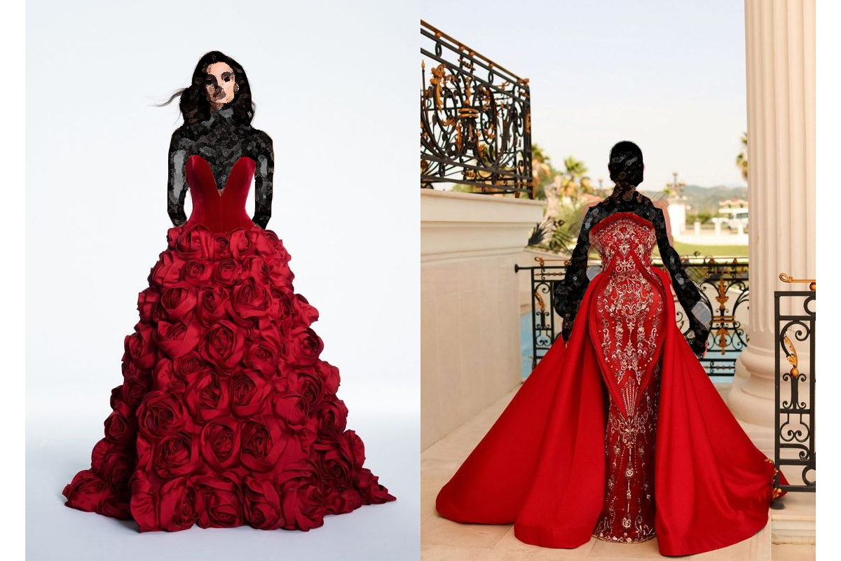 پیراهن-مزونی-و-لوکس