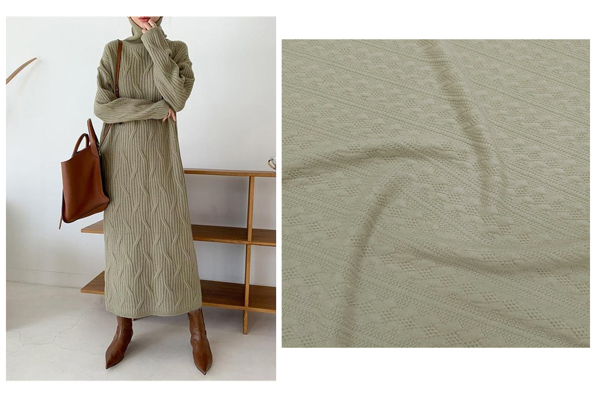 استایل زنانه پاییزی با پارچه بافت مراکشی جدید