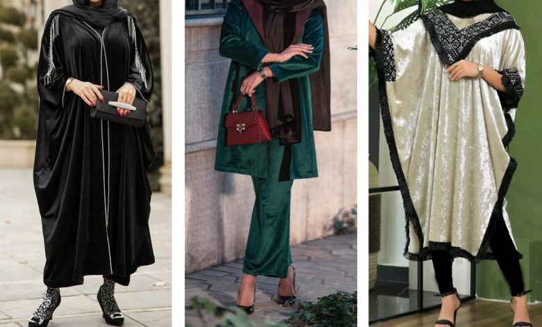 6-مدل-مانتو-مخمل-برای-طرفداران-این-پارچه