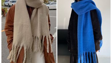 تصویر از بیگ اسکارف چیست + ایده استایل