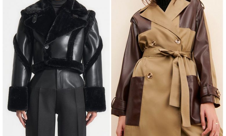 پارچه چرم را با این پارچه ها ترکیب کنید