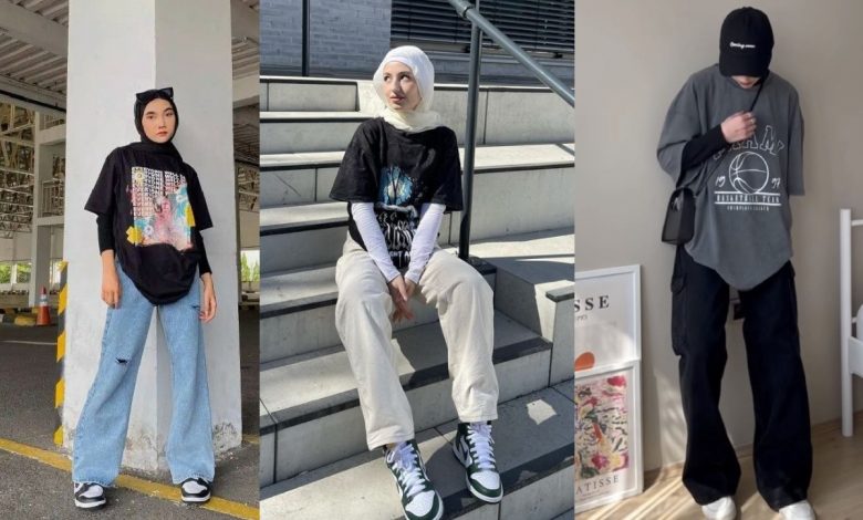 تی شرت لانگ چیست + ایده استایل