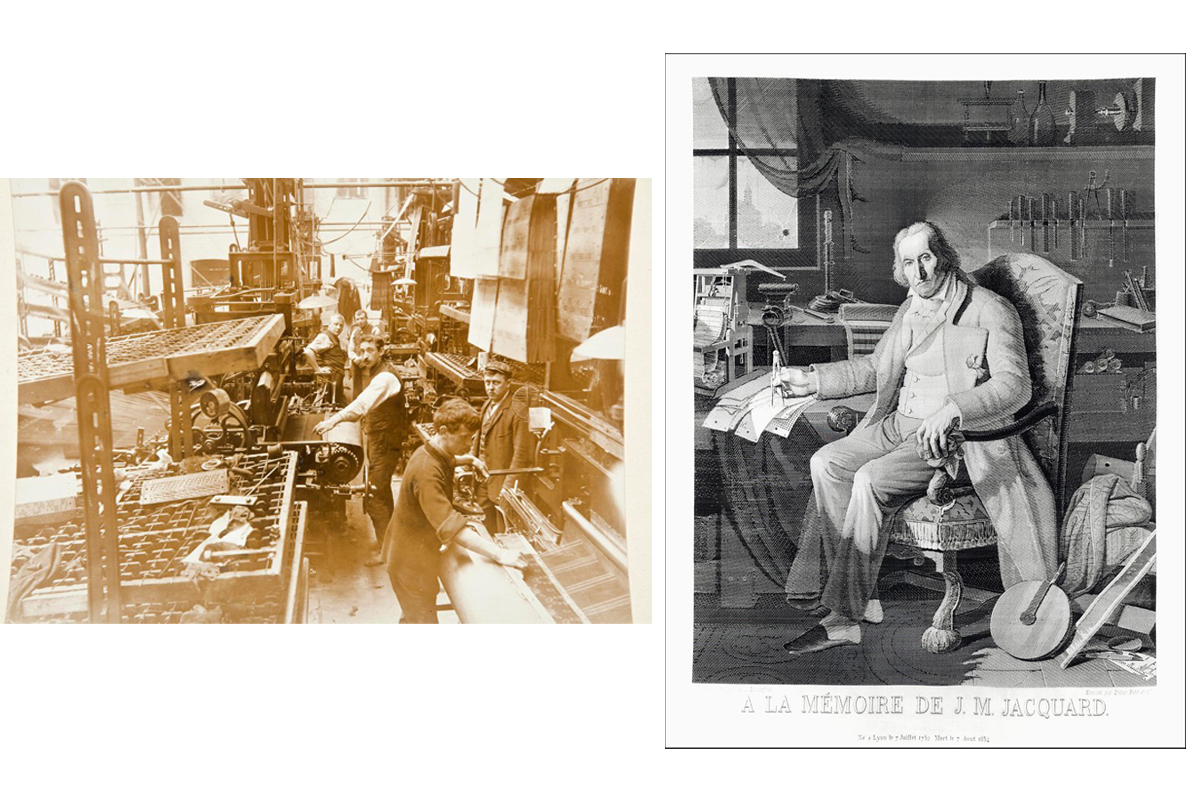 ظهور-پارچه-ژاکارد-و-تاریخچه-تولید-آن